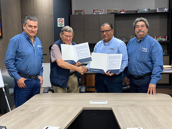 Firma de convenio con Metromex