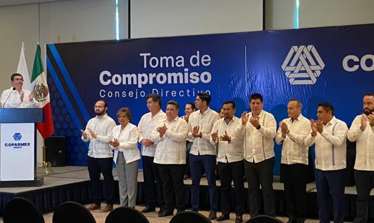 Toma de compromiso de la Coparmex